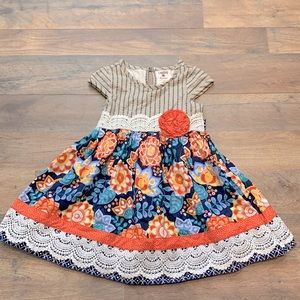 Girls Dress (Counting Daisies) spring dress size 4